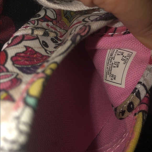 Vans Unicorn Print Kids Sneakers size 2 - Picture 16 of 16
